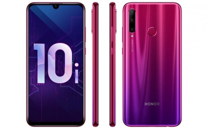 leaked Phone intended to be Honor 10I