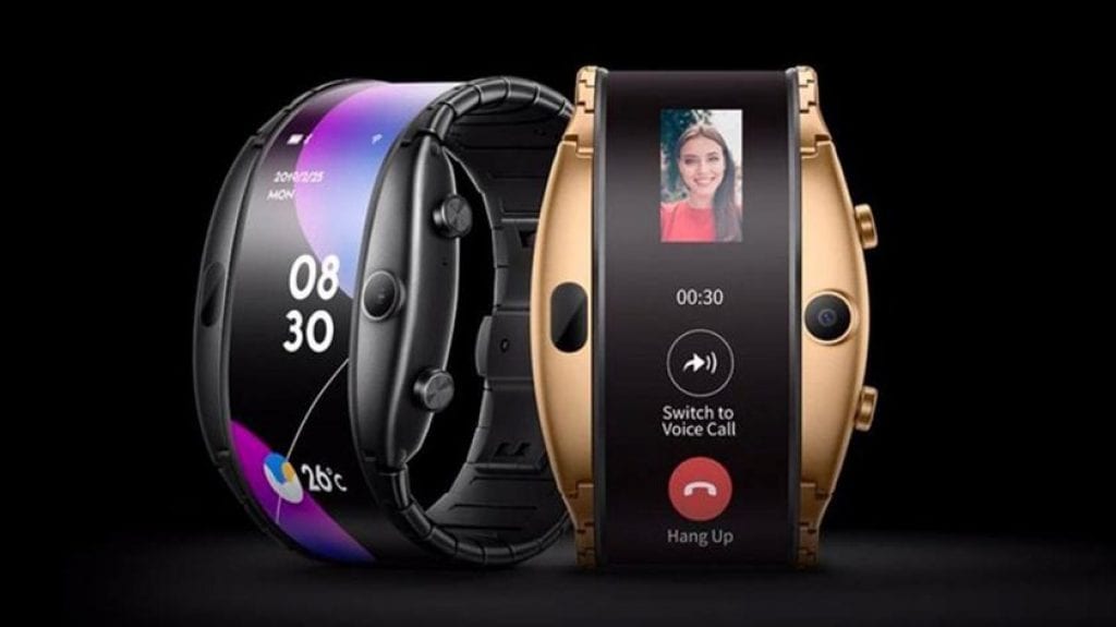 Nubia Alpha First Foldable Wearable Smartphone