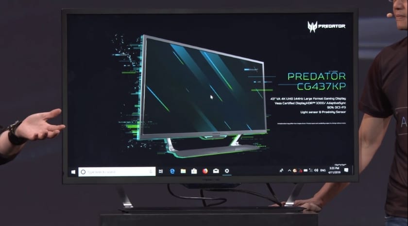 Acer Predator CG437KP 43-inch gaming 4K monitor