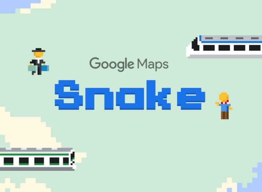 Play Snake game on Google Map