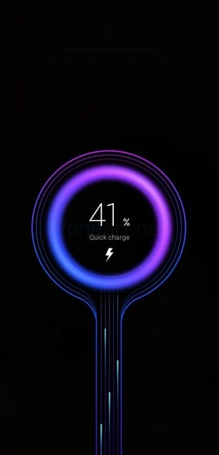 Charging animation in Xiaomi update MIUI 9.4.11