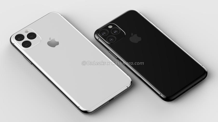 iPhone XI and iPhone XI Max camera bump design renders