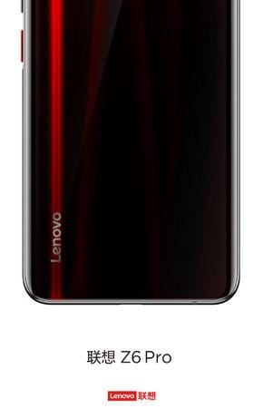 Lenovo Z6 Pro official exposure of the back photo