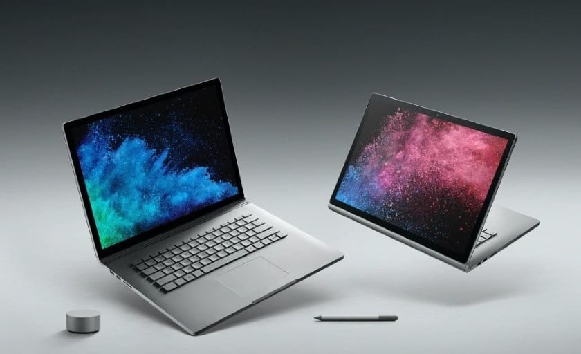 Microsoft released a new modification Surface Book 2