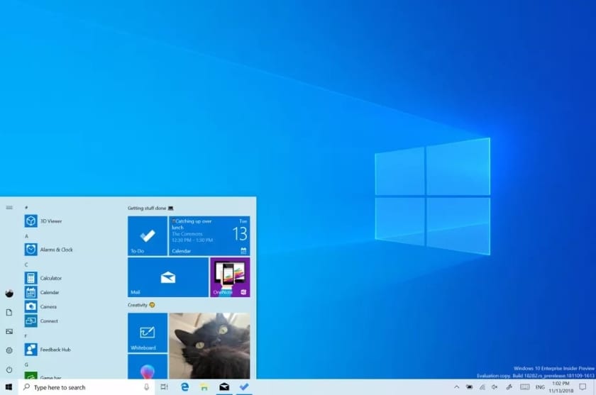 Windows 10 May Update 2019