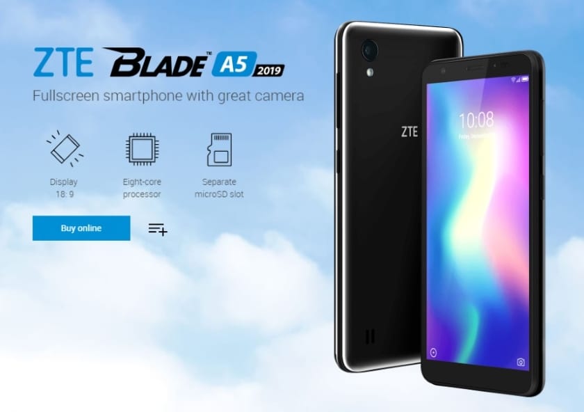 ZTE Blade A9 2019 Launched