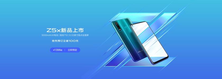 Vivo Z5x Launched