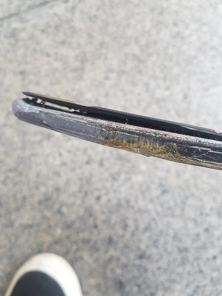 Galaxy S10 5G exploded