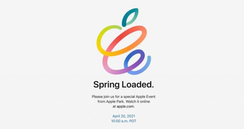 Apple spring presentation now official April 2020