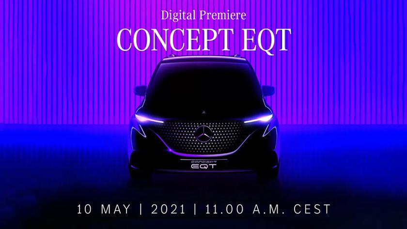 Mercedes-Benz will present the EQT on May 10