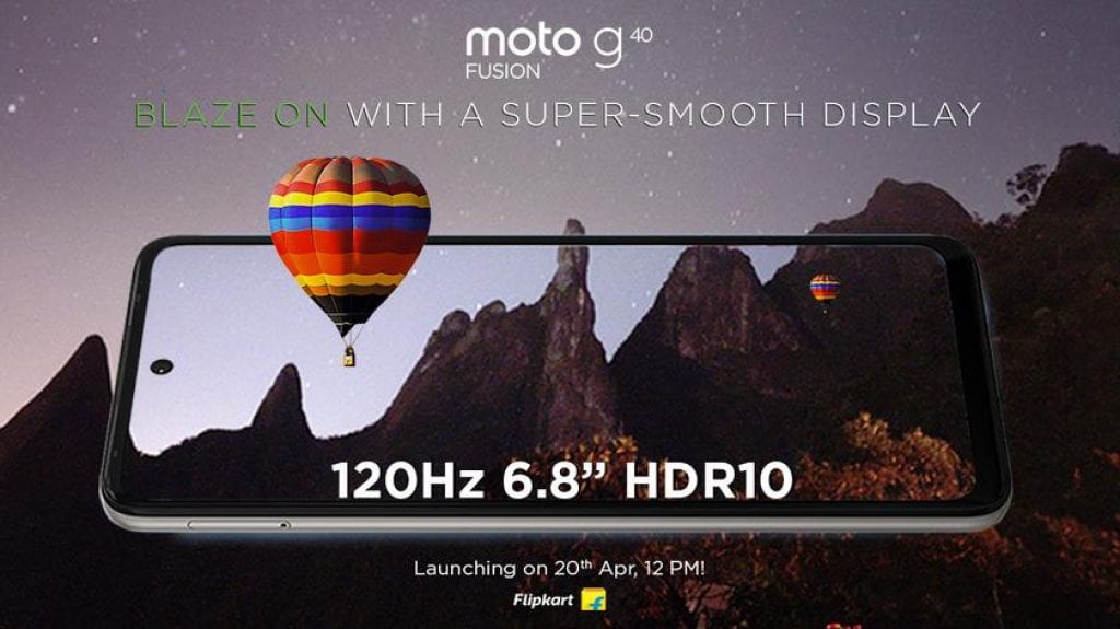 Moto G40 Fusion and Moto G60 launch on April 20 Flipkart India 3