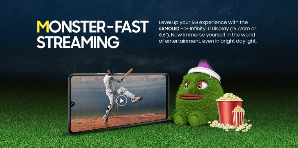 Samsung Galaxy M42 5G Fast Streaming