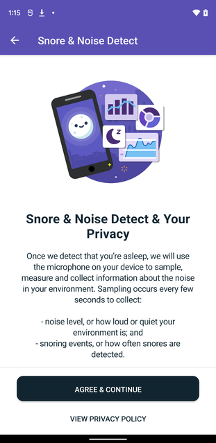 Fitbit Snore and Noise Detection snore and detect and your privacy