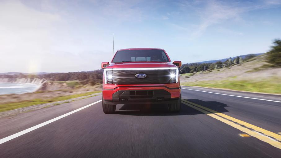 Ford introduced the F-150 Lightning electric pickup truck 1