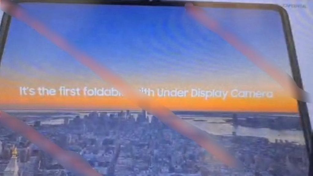 Galaxy Z Fold 3 Leak 2