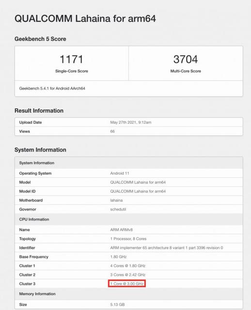 Geekbench confirms the launch of Snapdragon 888+ chip 2