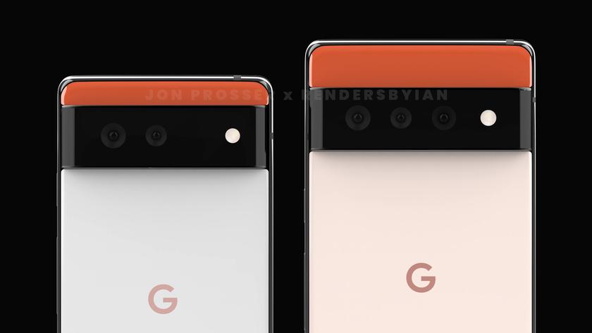 Google Pixel 6 and Google Pixel 6 Pro Design 2