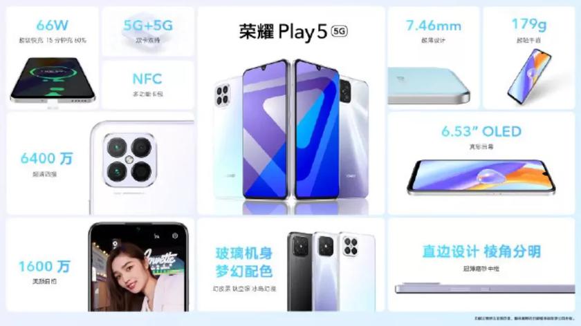 Honor Play 5 Specification