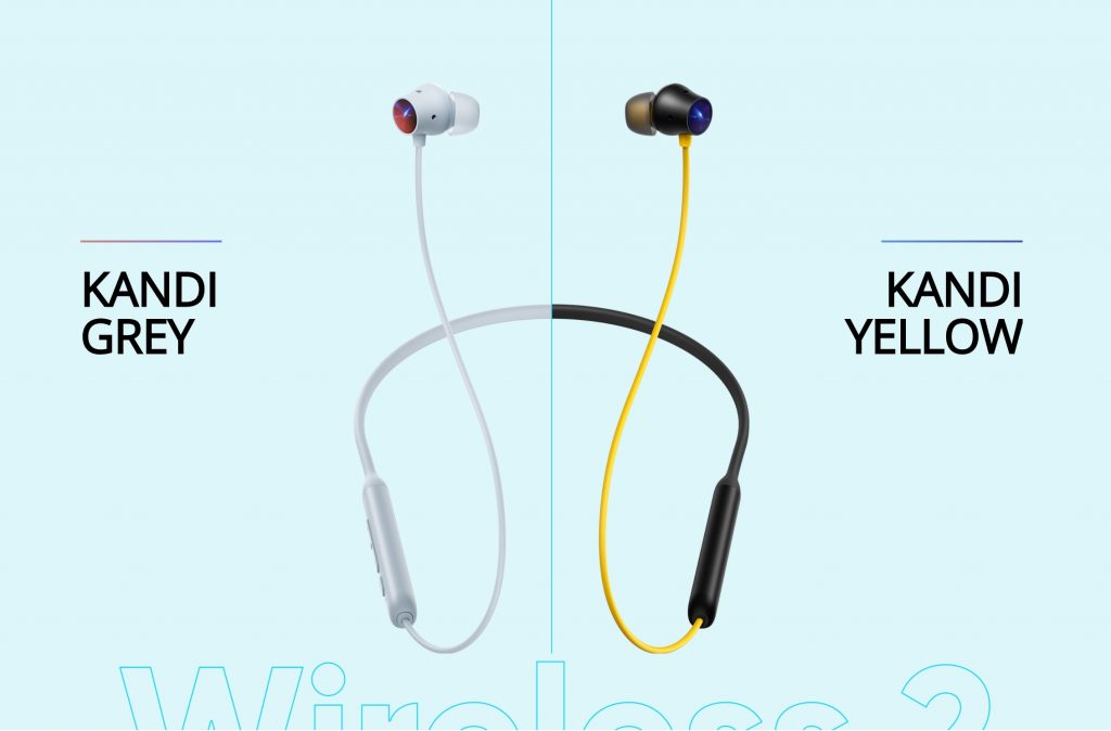 Realme Launched Buds Wireless 2 Colors Kandi Grey and Kandi Yellow