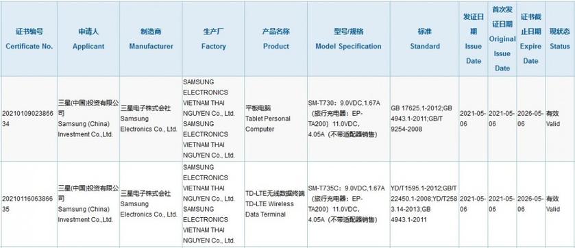 Samsung Galaxy Tab S7+ Lite will support fast charging at 44W 1