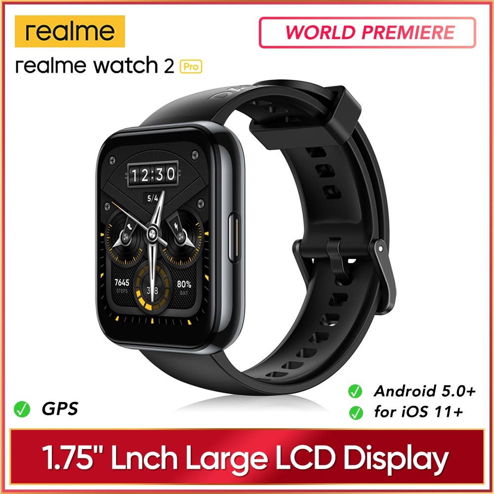 World Premiere realme Watch 2 pro Smart Watch 1.75