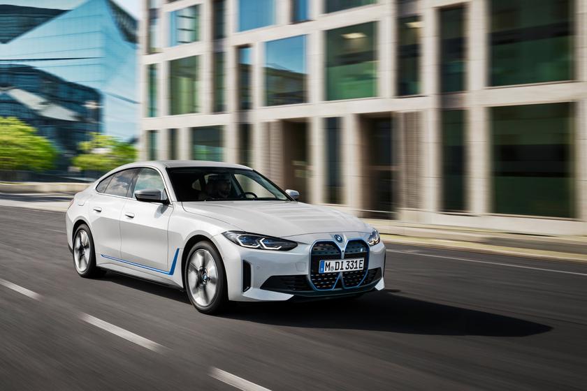 BMW i4 electric car 2