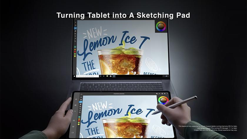 Huawei MatePad Pro (2021) Turning Tablet into A Sketching Pad