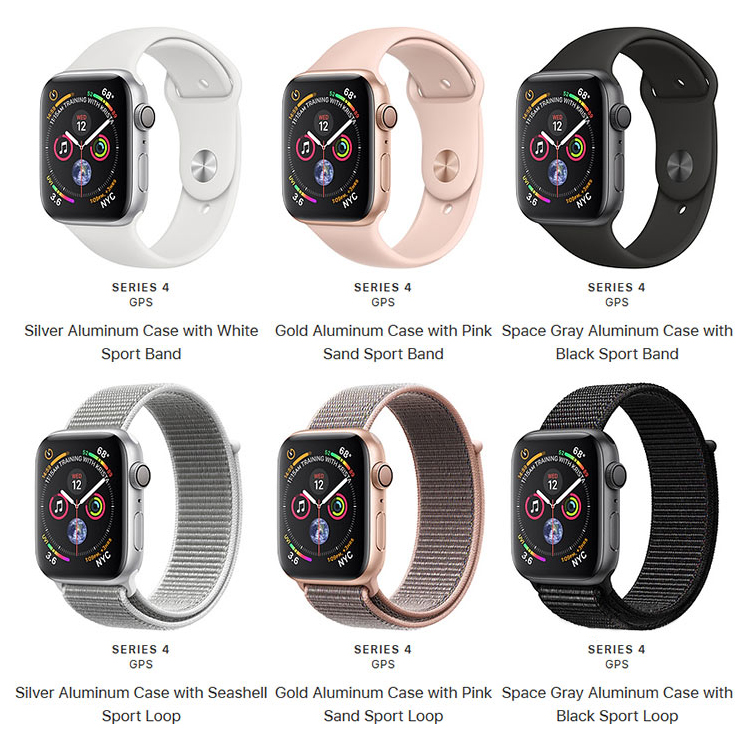 Apple watch какие бывают