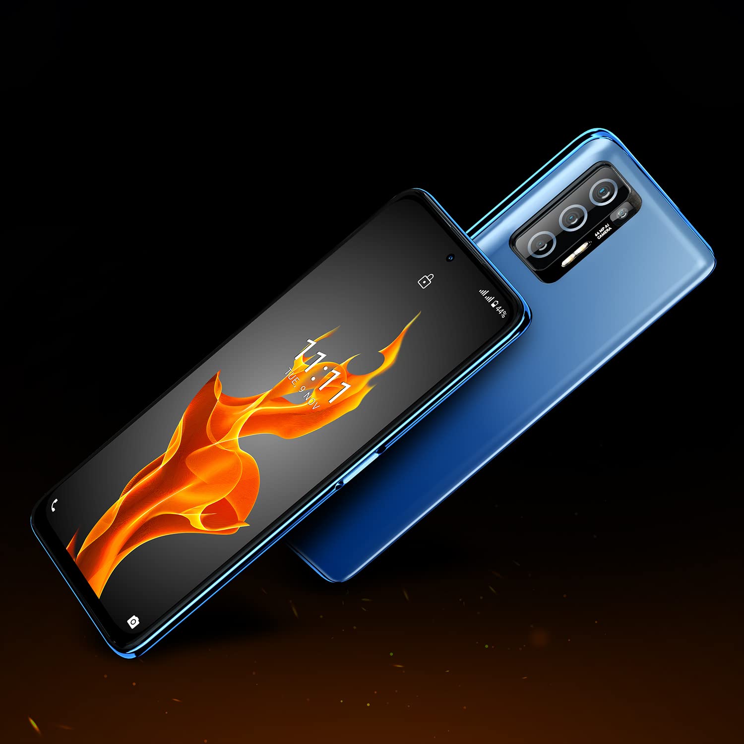 Lava Agni 5G Fiery Blue Promotion