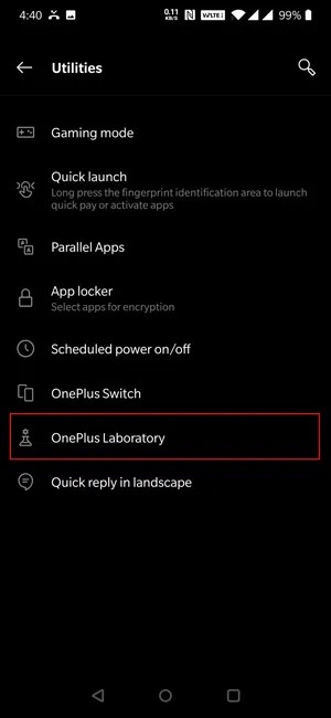 DC Dimming on OnePlus
