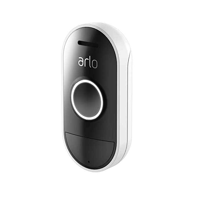 ARLO Doorbell AAD1001 Citofono Intelligente Wi-Fi Senza Fili, Impermeabile, Chiamata su Smartphone, Casella Vocale, Audio 2 Vie, Compatibile, PRO, Pro2, Ultra e Lights