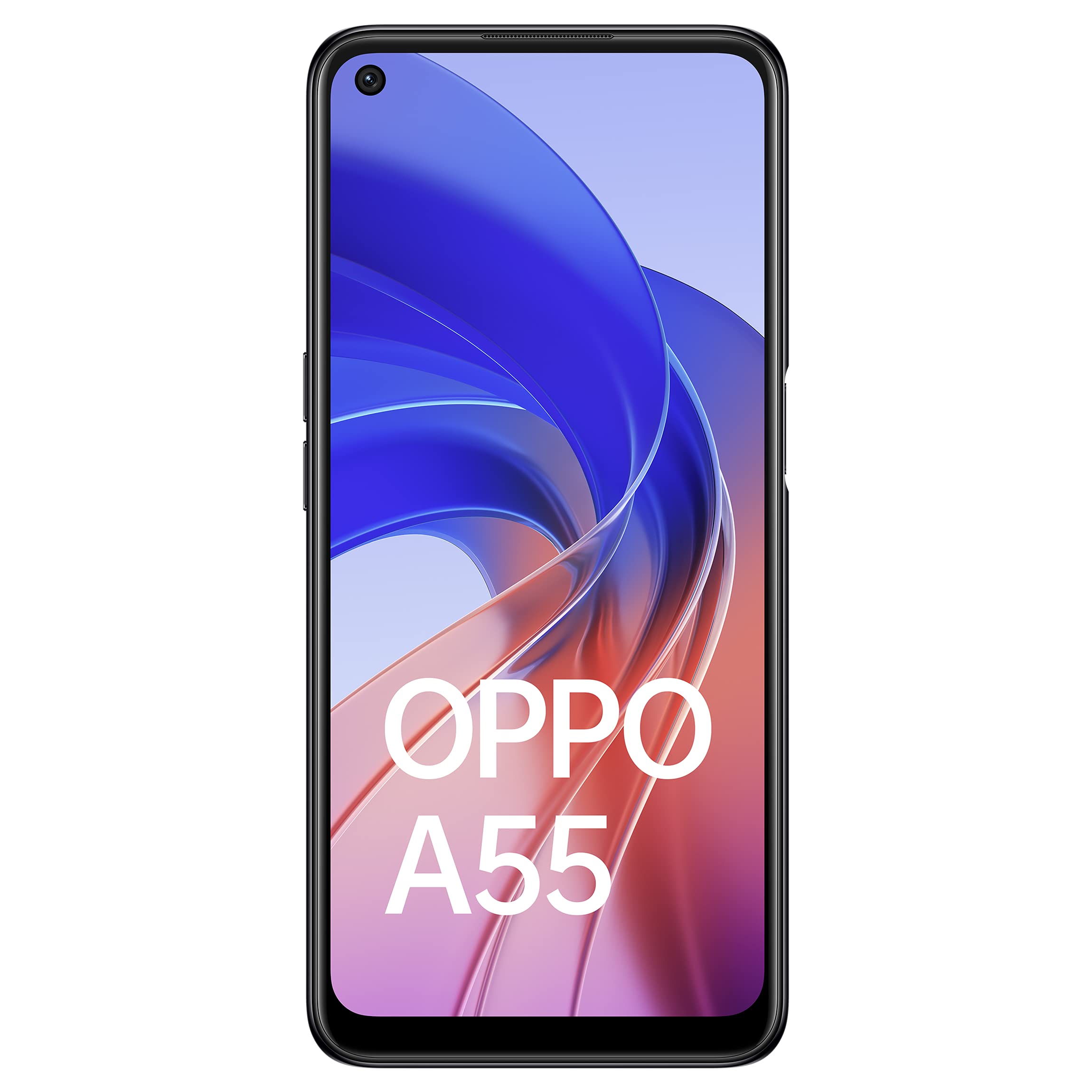 OPPO A55 (Starry Black, 4GB RAM, 64GB Storage) | Rs. 3000 HDFC Discount | Get Complimentary 3 Months Prime Membership