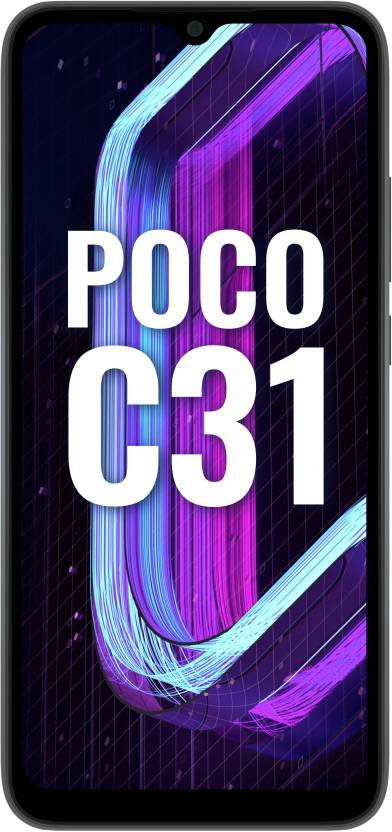 POCO C31 (Shadow Gray, 64 GB) (4 GB RAM)