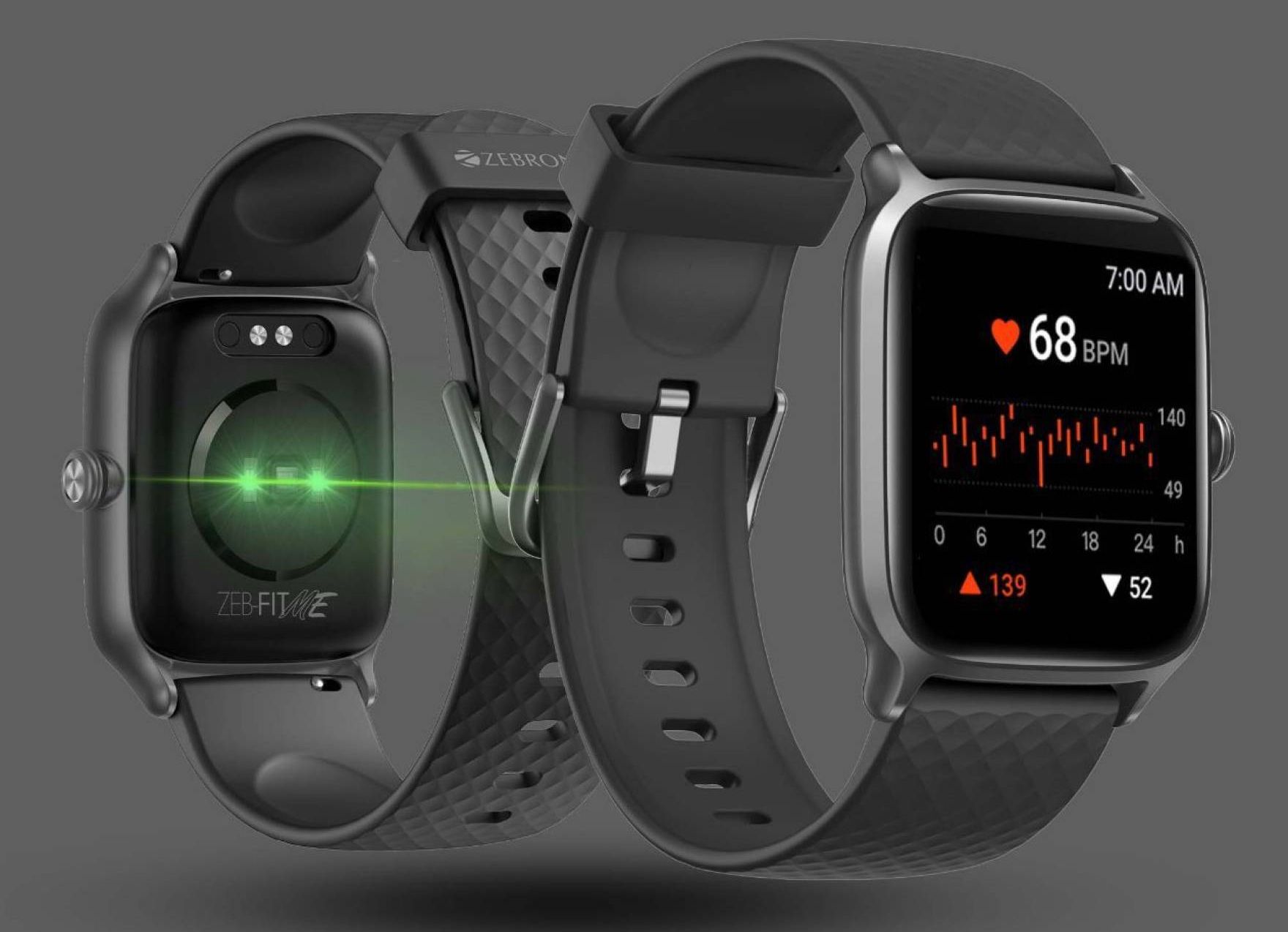 Zebronics Zeb-Fit Me Smartwatch Launched in India