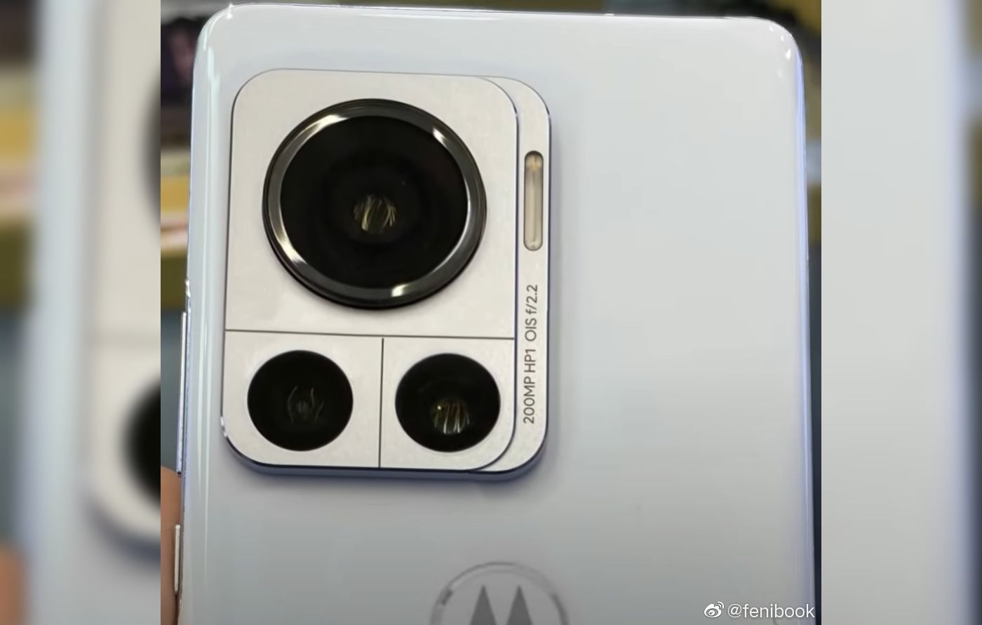 Motorola Frontier 22 first live image surfaces with 200 MP Camera