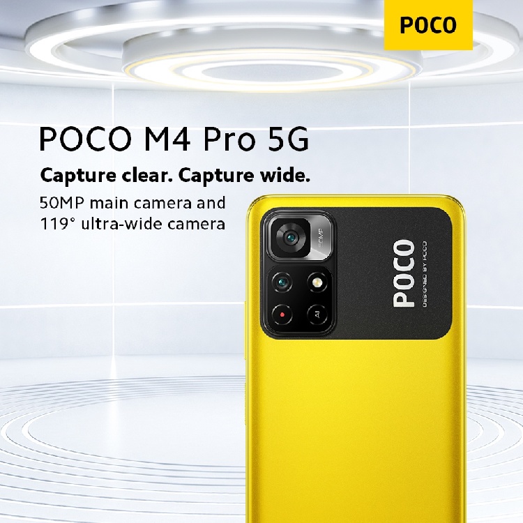 Xiaomi POCO M4 Pro POCO Yellow Camera