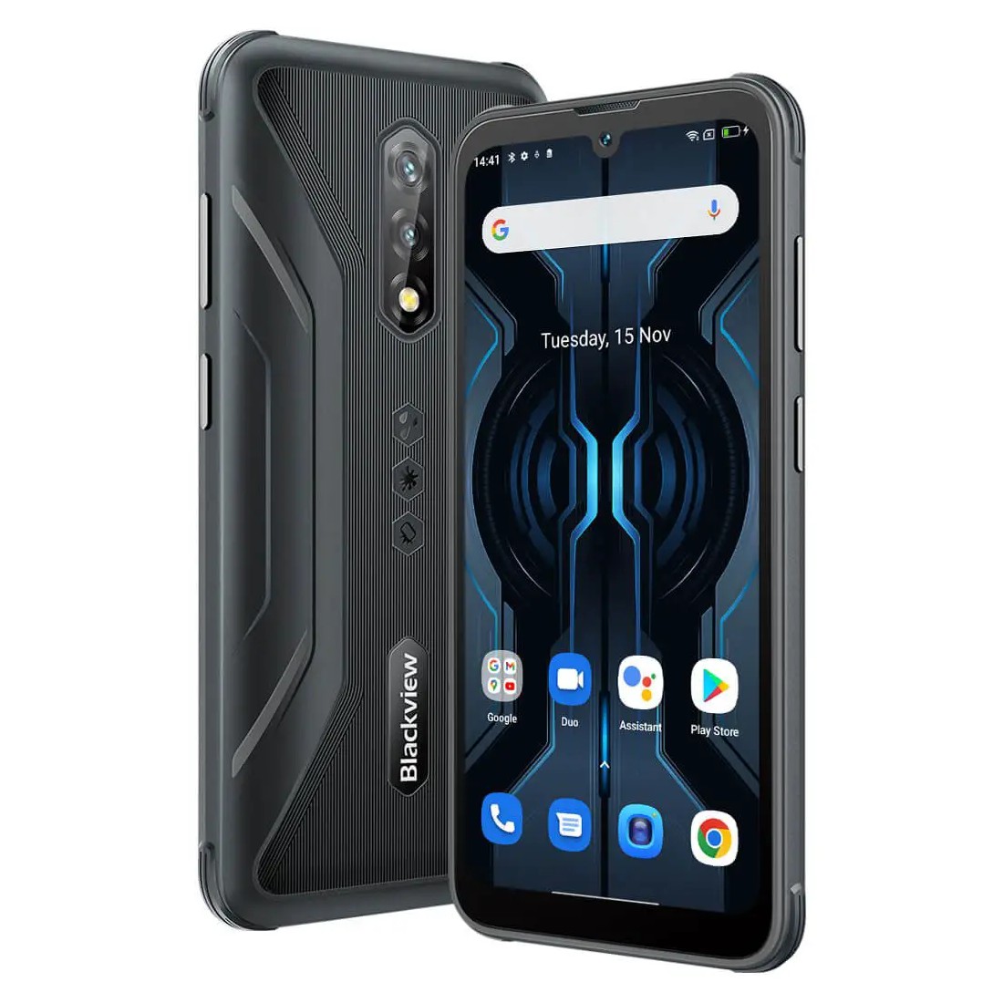 Blackview BV5200 Pro Front and Back