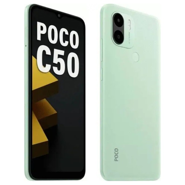 Xiaomi Poco C50 Front and Back