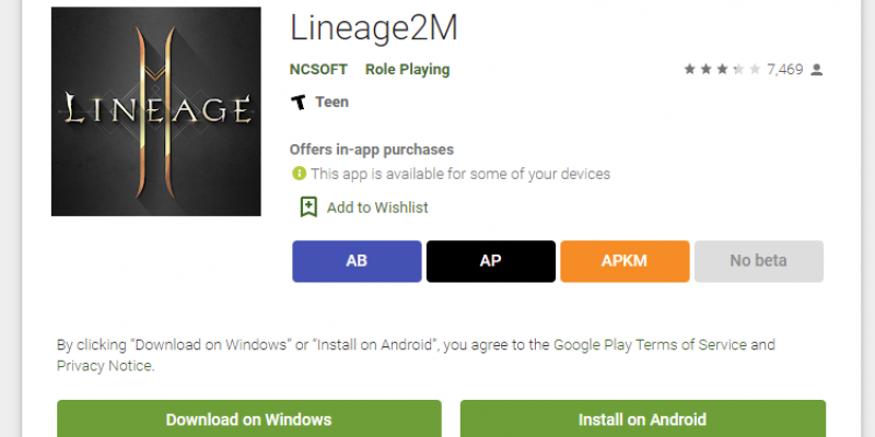 Google Play Store games on Windows are now available