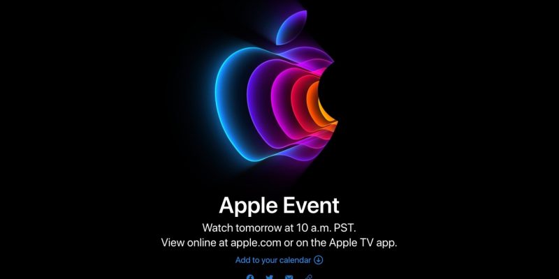 How to watch the Apple event on March 8?
