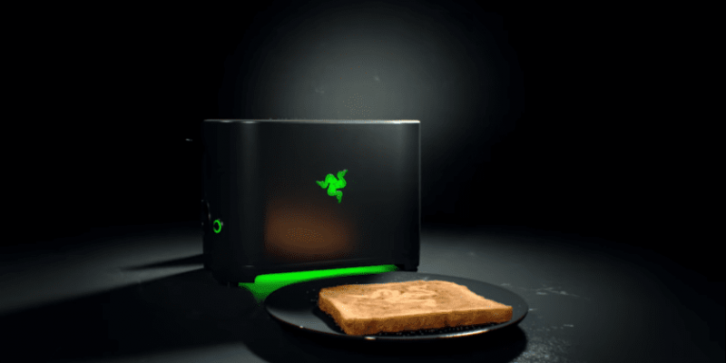 Razer company promised to launch a branded toaster for bread