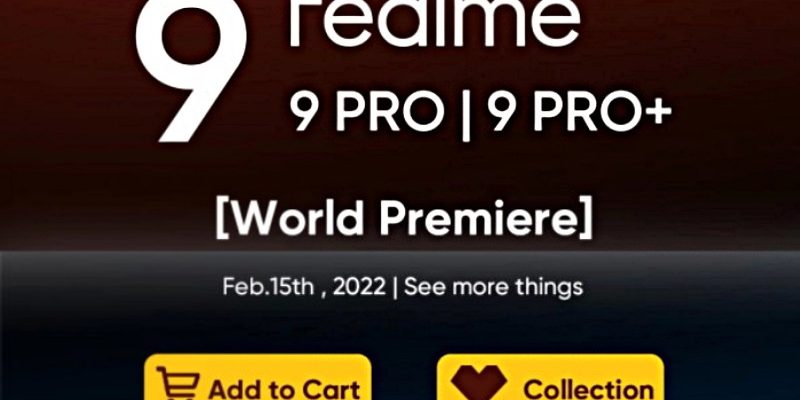 Realme 9 series to launch on February 16th