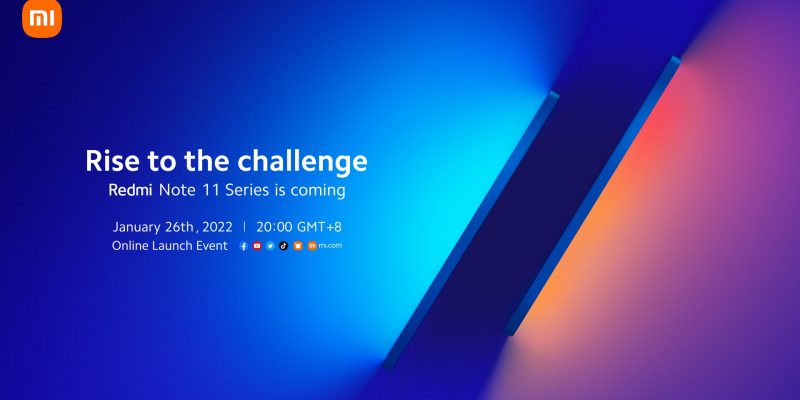 Redmi Note 11 series launch confirmed on 26th January for Global