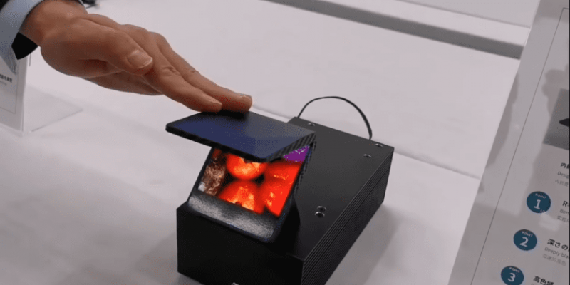 Sharp showed a foldable smartphone with a flexible 6.18-inch AMOLED-display